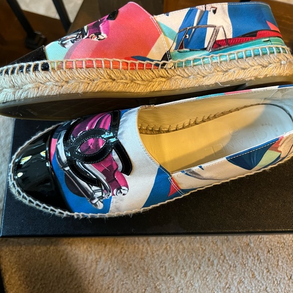 Authentic Chanel Espadrilles - Picture 2 of 7